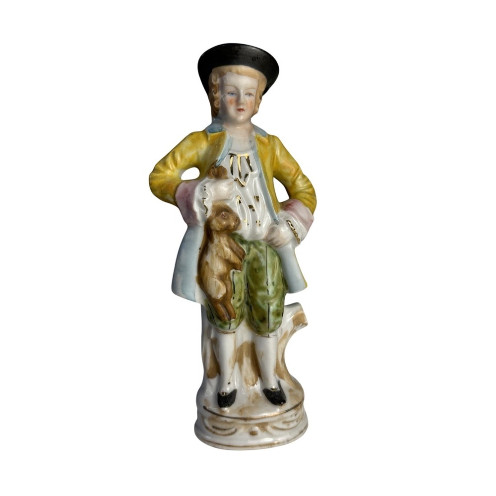 Vintage Porcelain English Gentleman Rabbit Figurine Occupied Japan‎ (1945-1952)